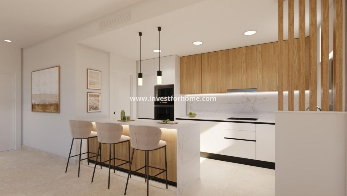 Nouvelle construction - Villa - Fuente Álamo - Hacienda Del Álamo Golf