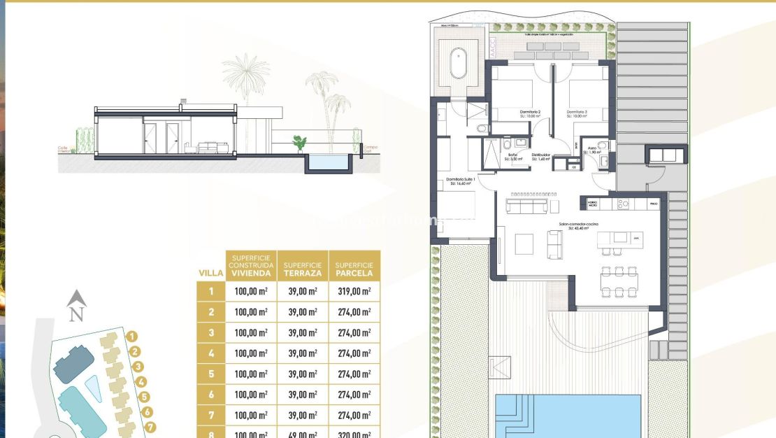 Nouvelle construction - Villa - Los Alcázares - Serena Golf