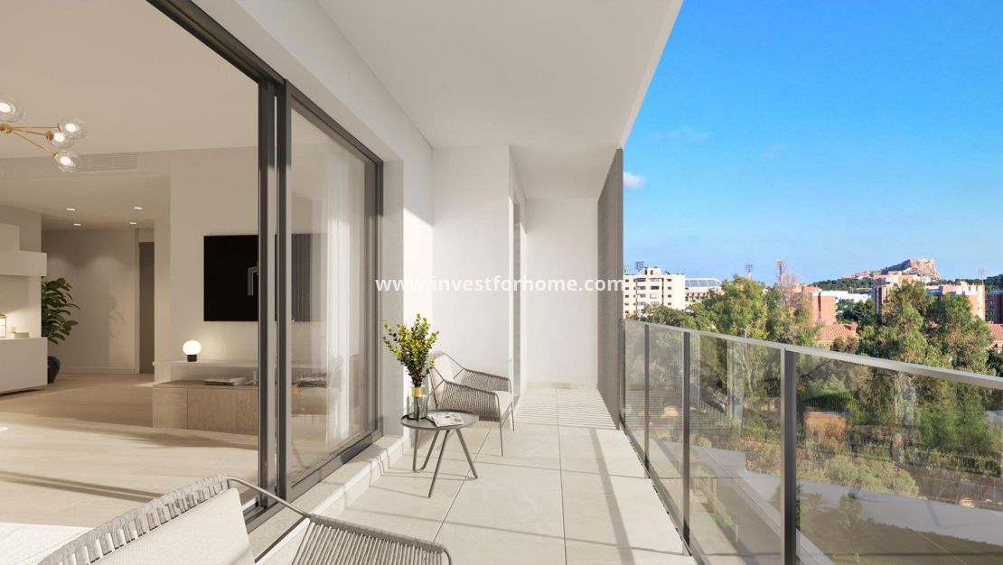 Nueva construcción - Apartamento - Alicante - San Agustín-PAU 2