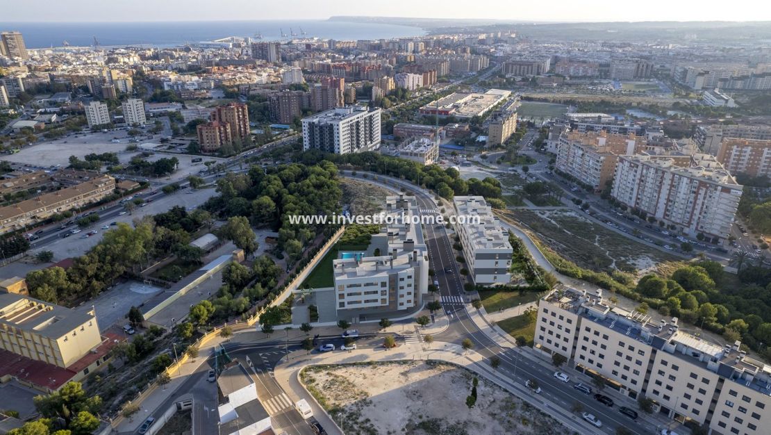 Nueva construcción - Apartamento - Alicante - San Agustín-PAU 2
