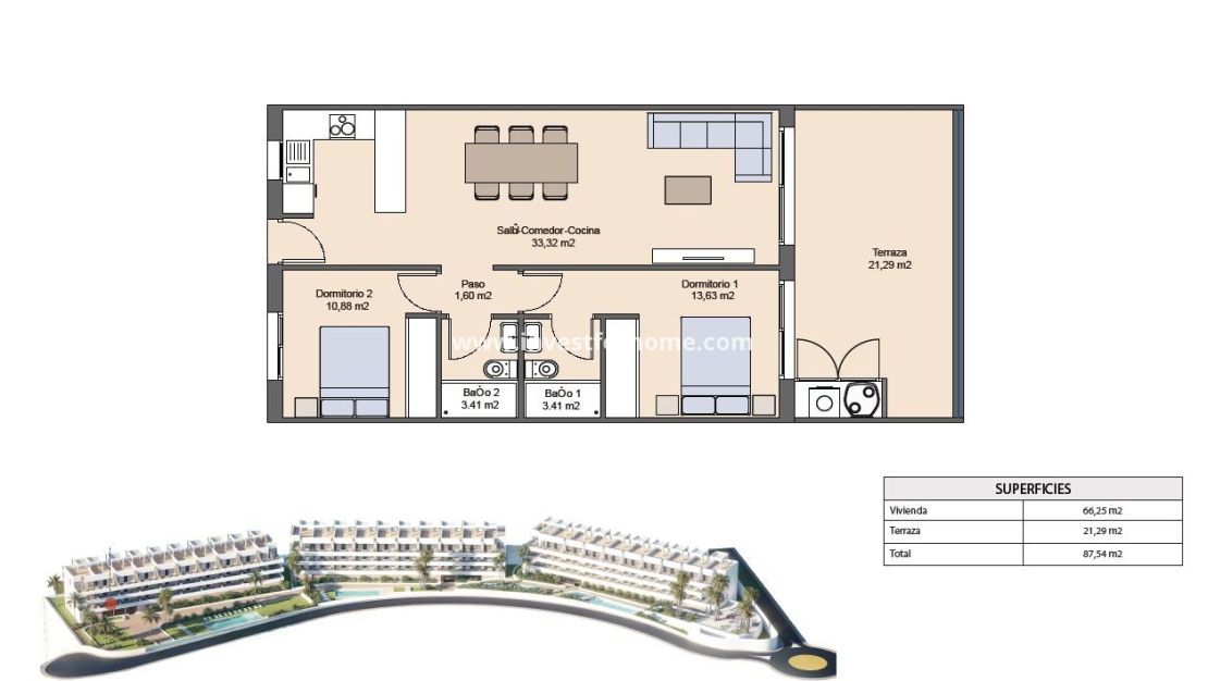 Nueva construcción - Apartamento - Finestrat - Balcón de Finestrat