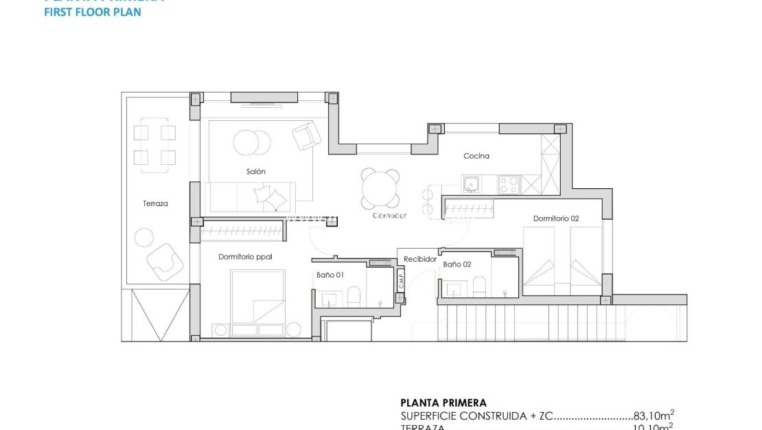 Nueva construcción - Apartamento - Los Alcázares - Santa Rosalia Resort