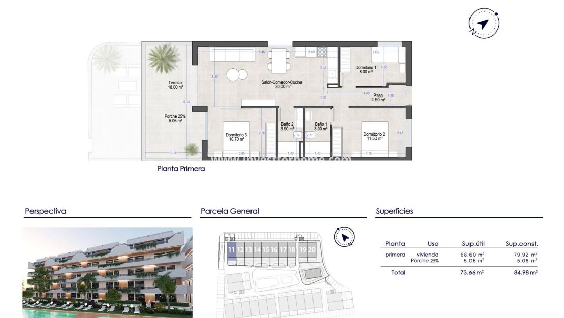 Nueva construcción - Apartamento - San Javier - Santiago de La Ribera