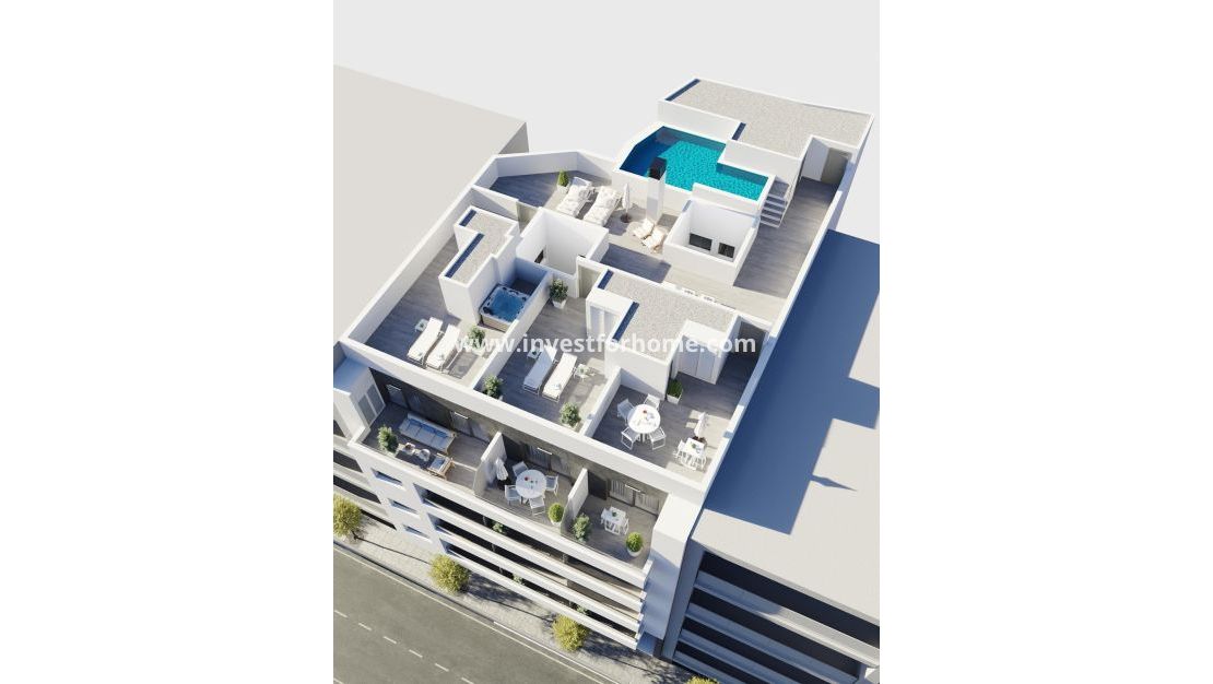Nueva construcción - Apartamento - Torrevieja - Centro