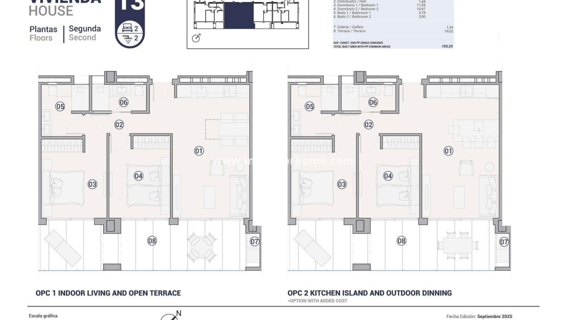 Nueva construcción - Apartamento - Villajoyosa - Puntes del Moro