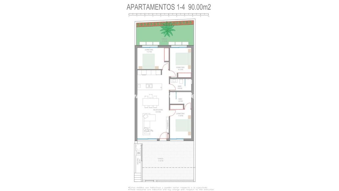 Nueva construcción - Bungalow - Pilar de la Horadada - Parque del Mediterraneo