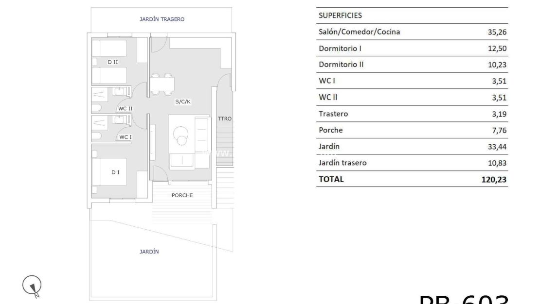 Nueva construcción - Bungalow - San Miguel de Salinas - Pueblo