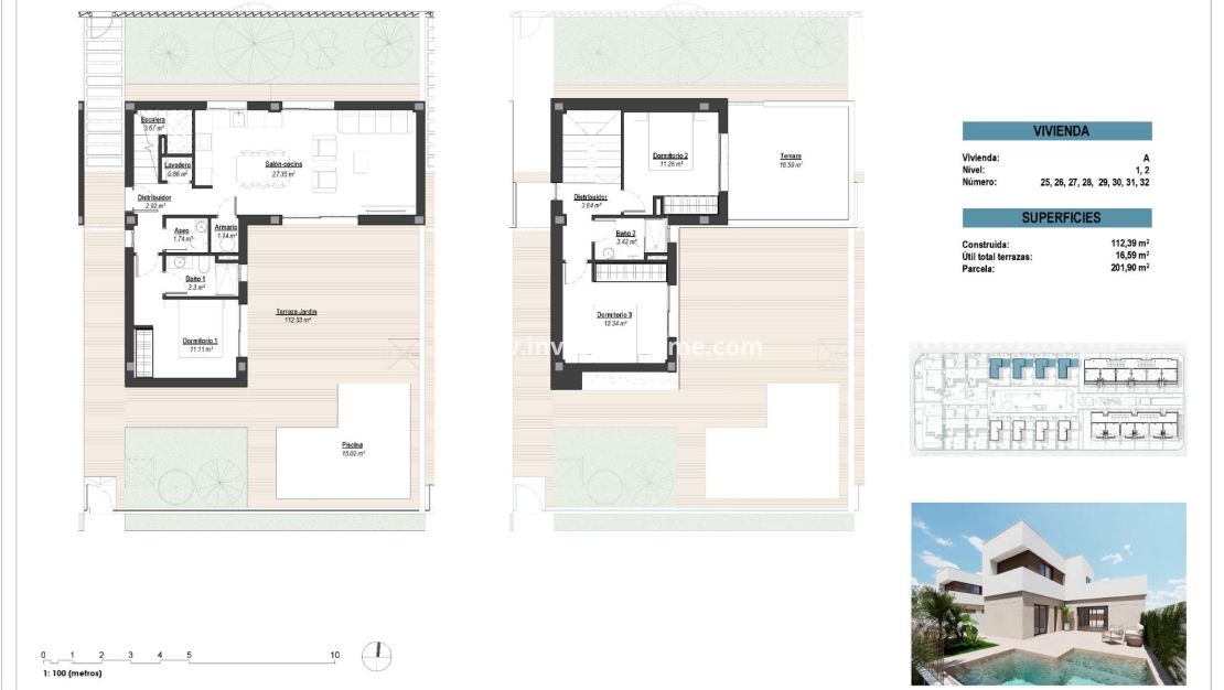 Nueva construcción - Chalet - Los Alcázares - Serena Golf