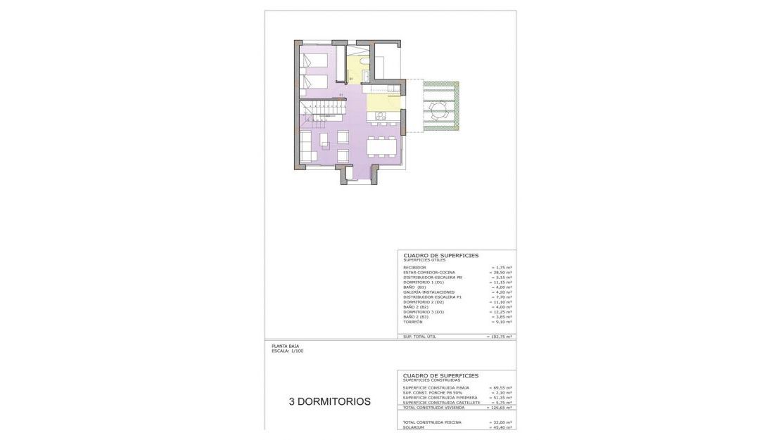 Nueva construcción - Chalet - Mar de Cristal-Playa Honda - Playa Honda