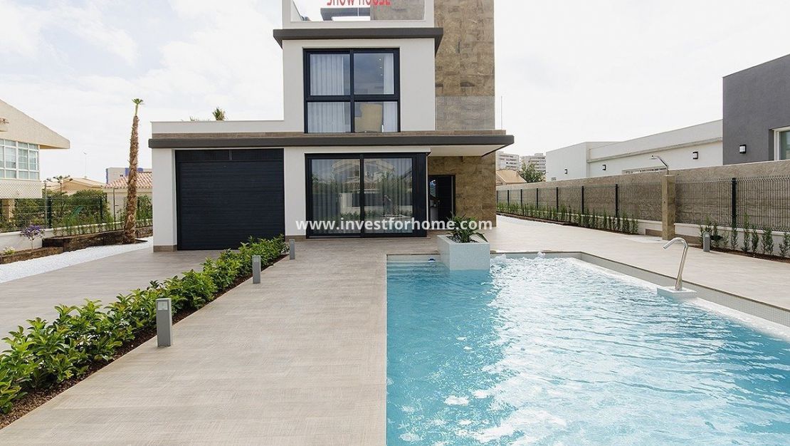 Nueva construcción - Chalet - Mar de Cristal-Playa Honda - Playa Honda