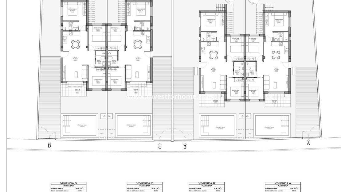 Nueva construcción - Chalet - Mazarron - Country Club