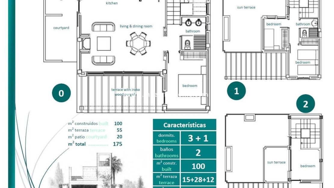 Nueva construcción - Chalet - Sucina - Peraleja Golf