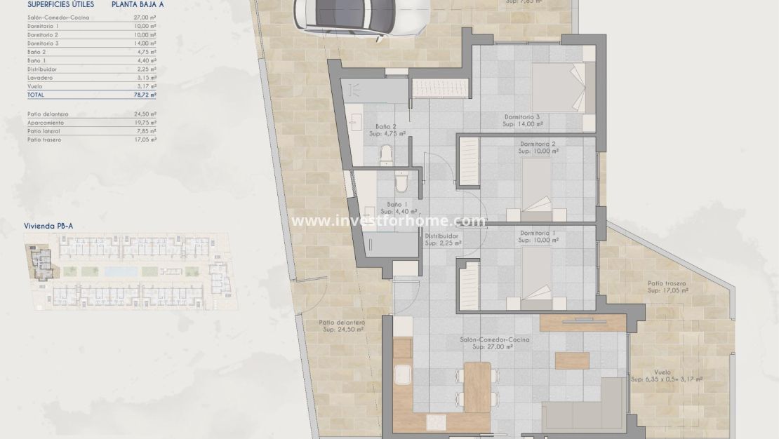 Nybyggnad - Bungalow - Los Alcázares - Torrepacheco