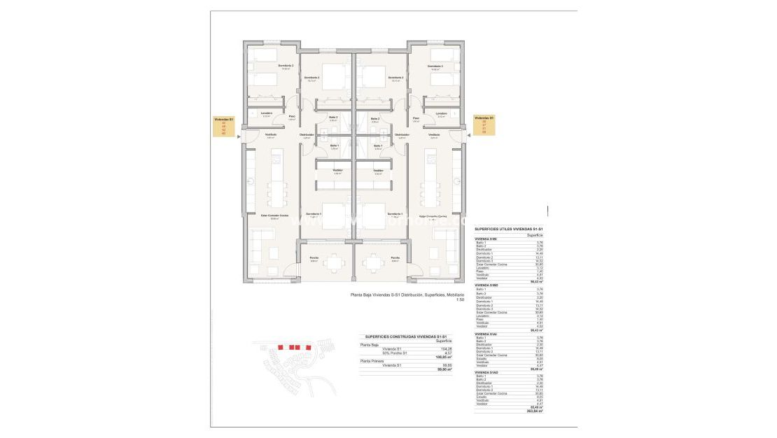 Nybyggnad - Bungalow - Mojacar - Playa De Macenas