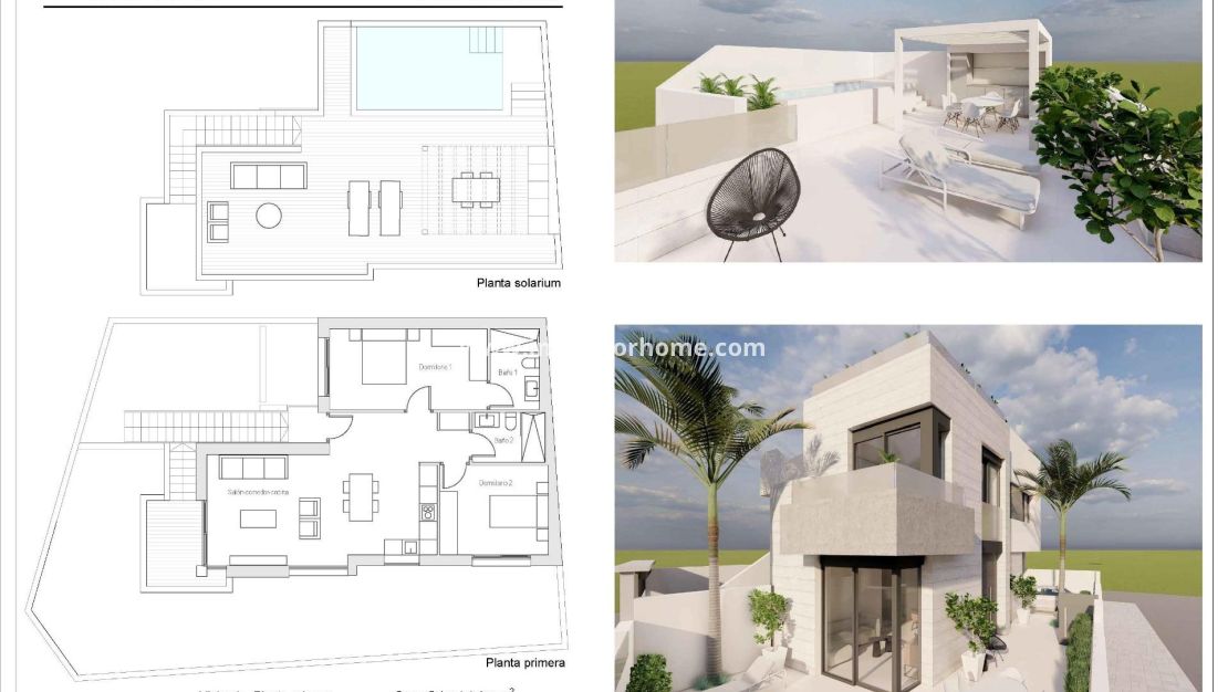 Nybyggnad - Bungalow - Pilar de la Horadada - pueblo