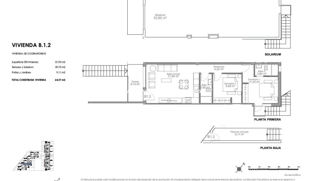 Nybyggnad - Bungalow - Puerto de Mazarron - Playa Negra