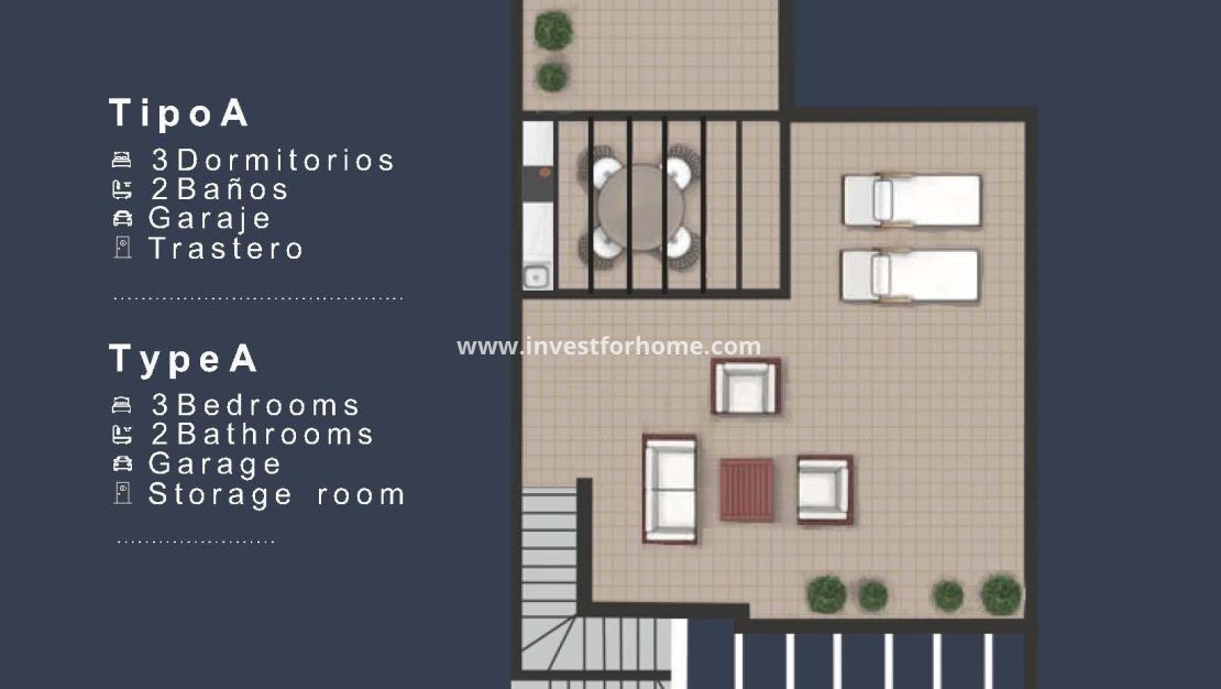 Nybyggnad - Bungalow - San Pedro del Pinatar - Los Pinos