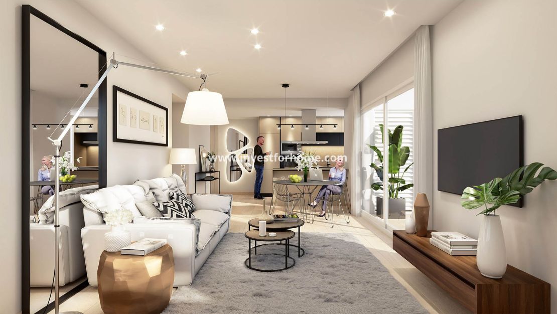 Nybyggnad - high-bungalow - La Finca Golf