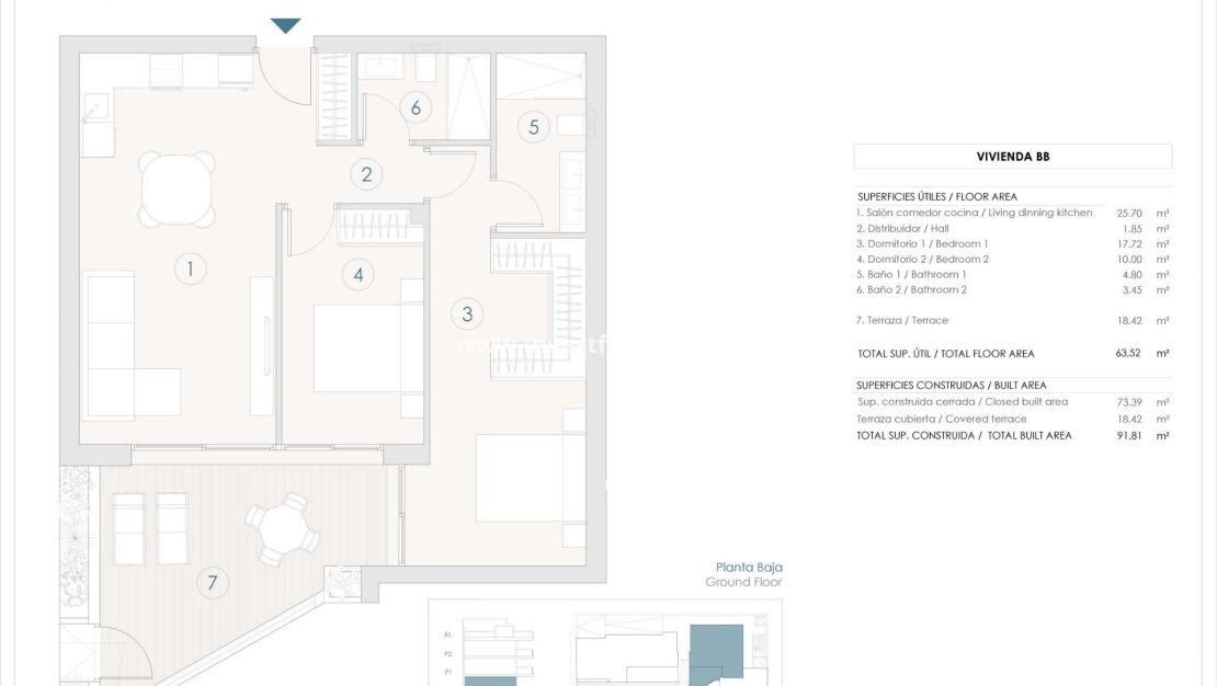 Nybyggnad - Lägenhet - Benijofar - Pueblo