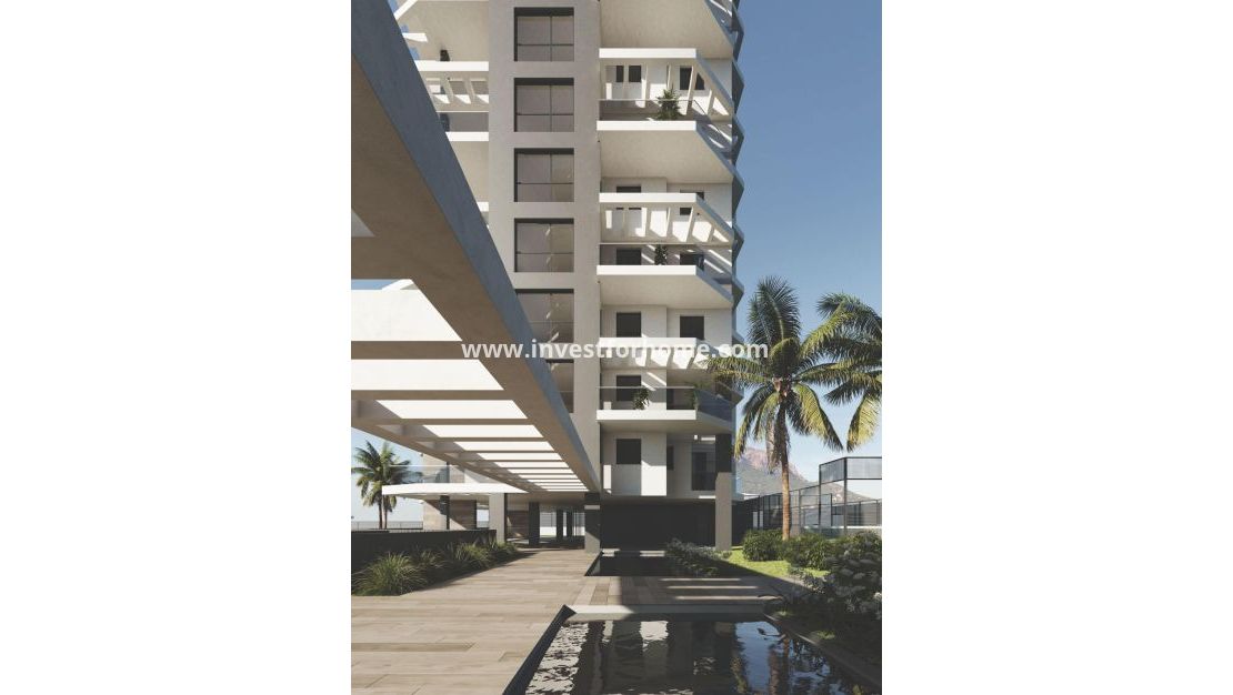 Nybyggnad - Lägenhet - Calpe - Playa Cantal Roig