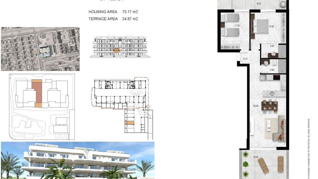 Nybyggnad - Lägenhet - Orihuela Costa - Lomas De Cabo Roig