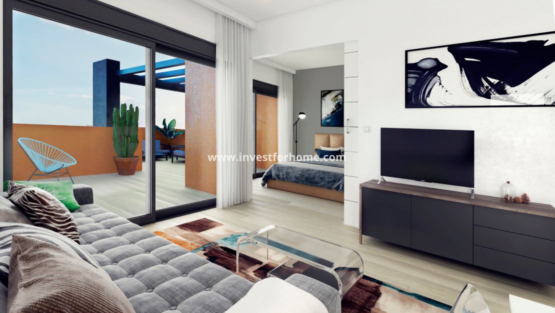 Nybyggnad - Lägenhet - Orihuela Costa - Villamartín