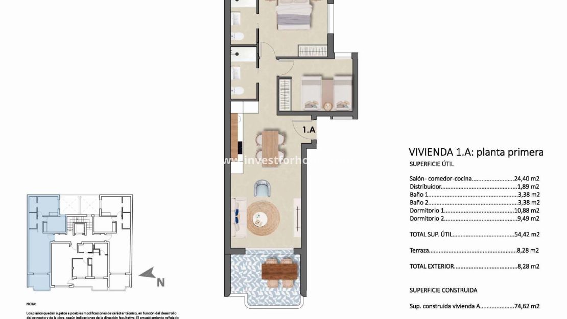 Nybyggnad - Lägenhet - Pilar de la Horadada - Torre De La Horadada