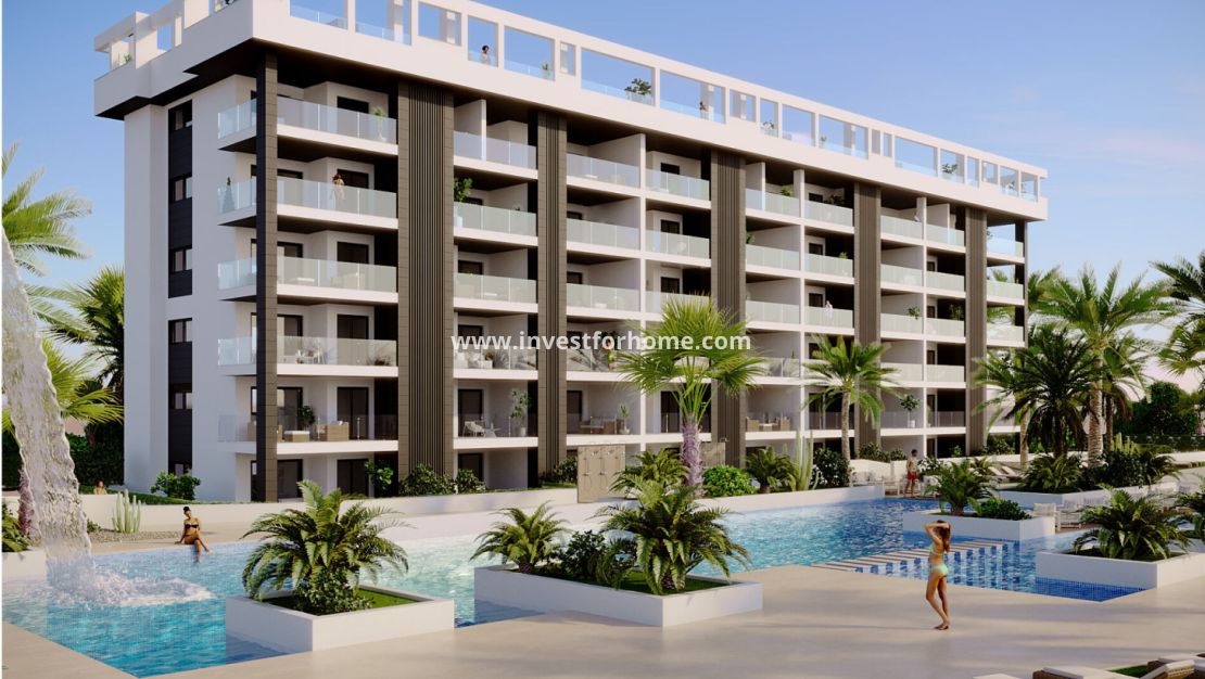 Nybyggnad - Lägenhet - Torrevieja - Centro