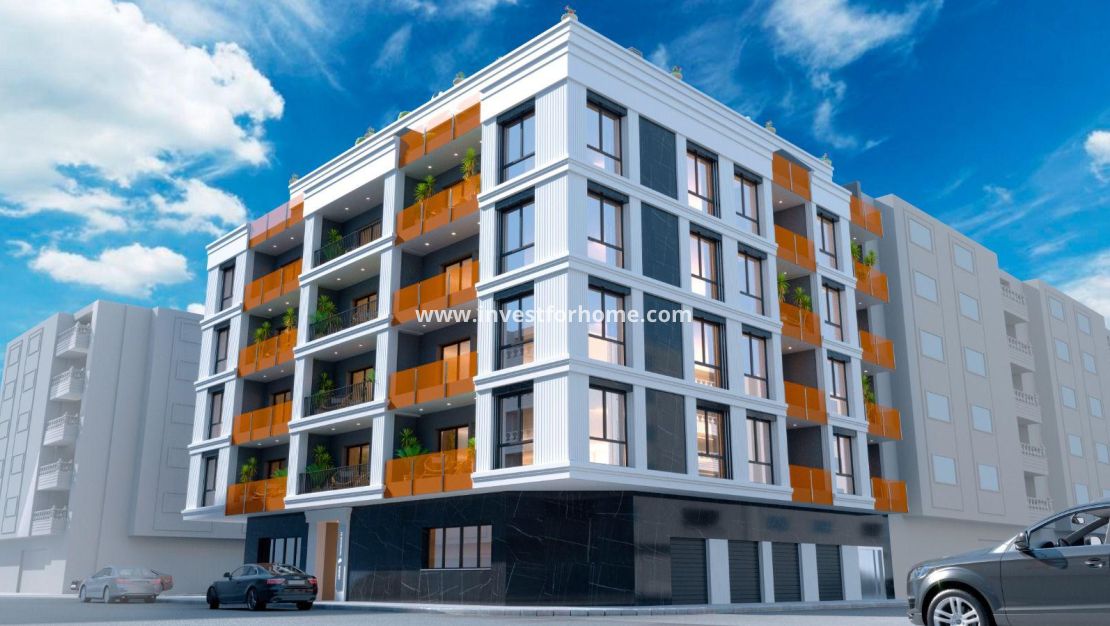 Nybyggnad - Lägenhet - Torrevieja - Centro