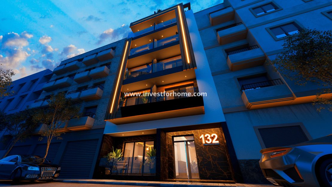 Nybyggnad - Lägenhet - Torrevieja - Centro