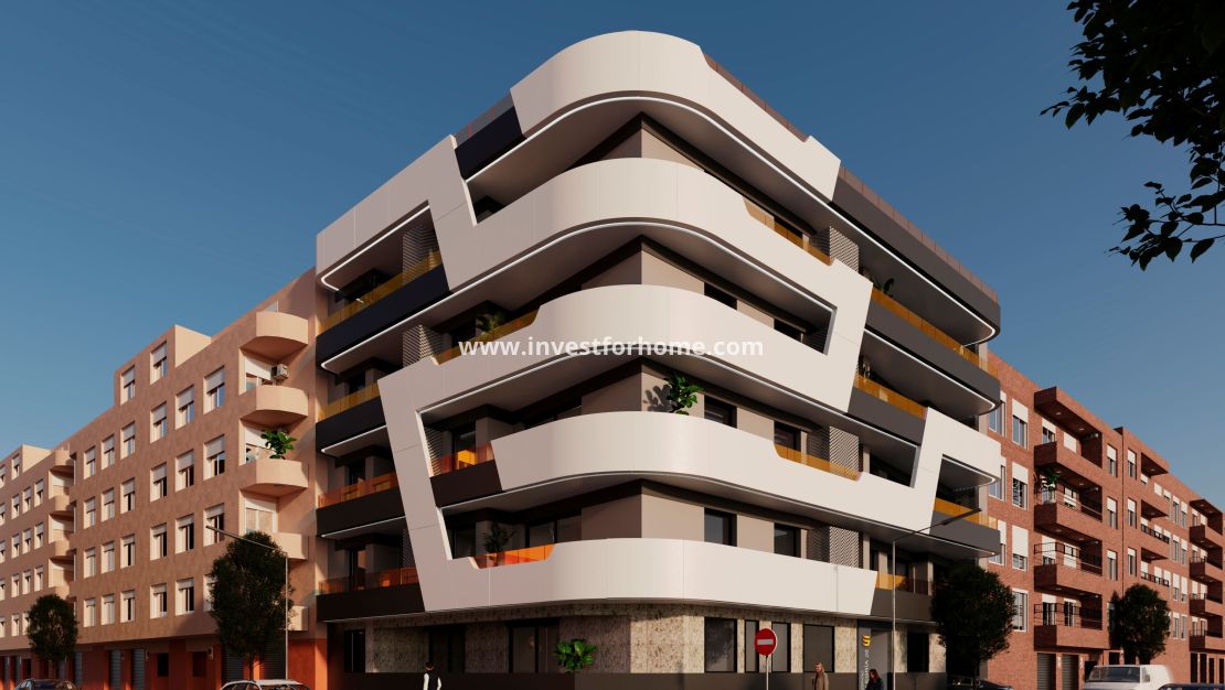 Nybyggnad - Lägenhet - Torrevieja - Centro