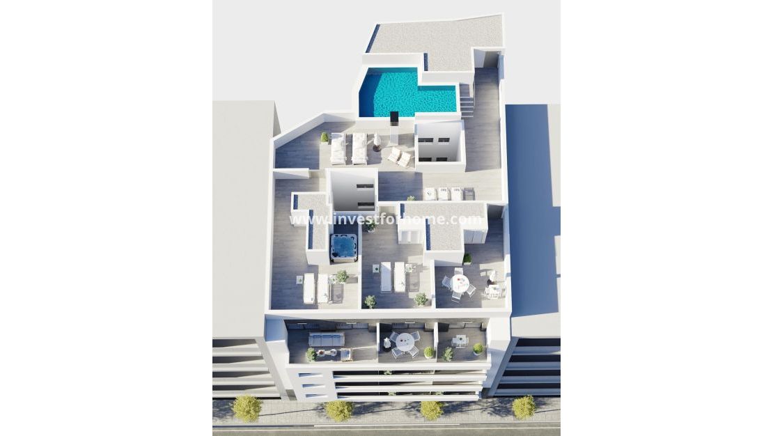 Nybyggnad - Lägenhet - Torrevieja - Centro