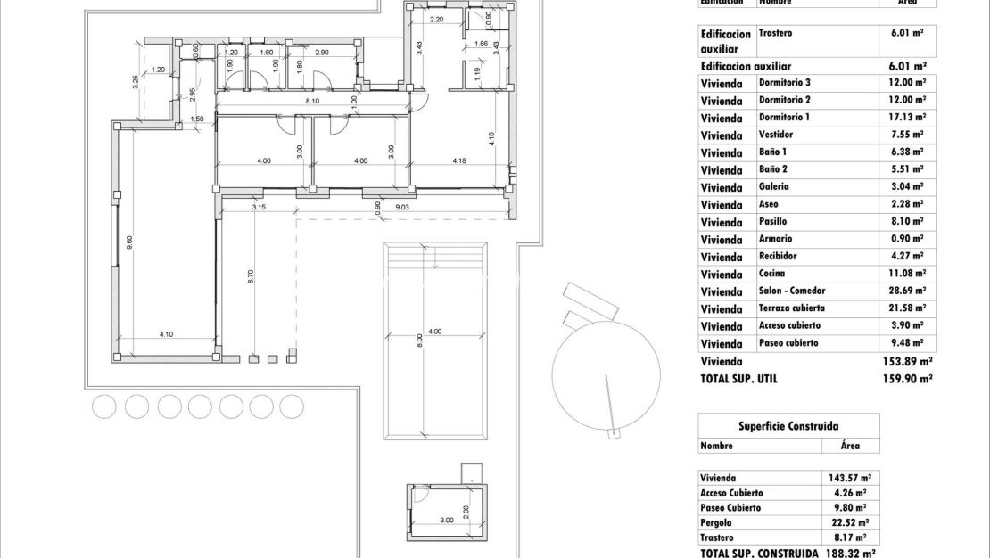 Nybyggnad - Villa - Aspe - Poligono 19