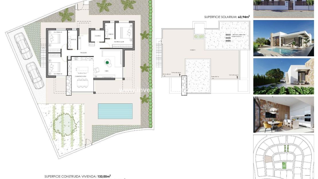 Nybyggnad - Villa - Fuente Álamo - Hacienda del Alamo