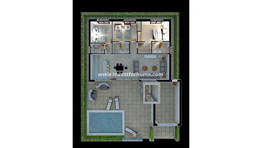 Nybyggnad - Villa - Fuente Álamo - La Pinilla