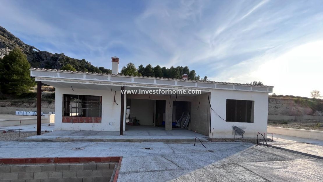 Nybyggnad - Villa - Penaguila - El Olivar