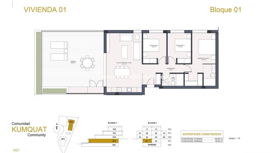 Sale - Apartment - Orihuela Costa - Las Colinas Golf