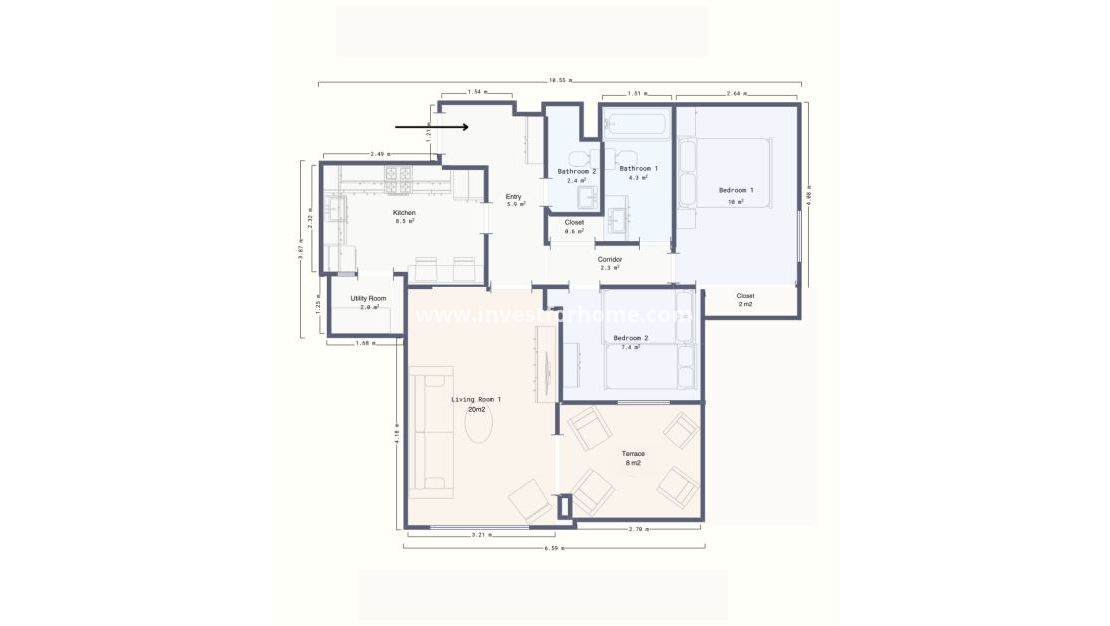 Sale - Apartment - Orihuela Costa - Lomas De Campoamor Golf