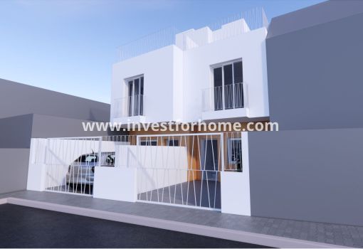terraced - New Build - Mar de Cristal-Playa Honda - Cartagena