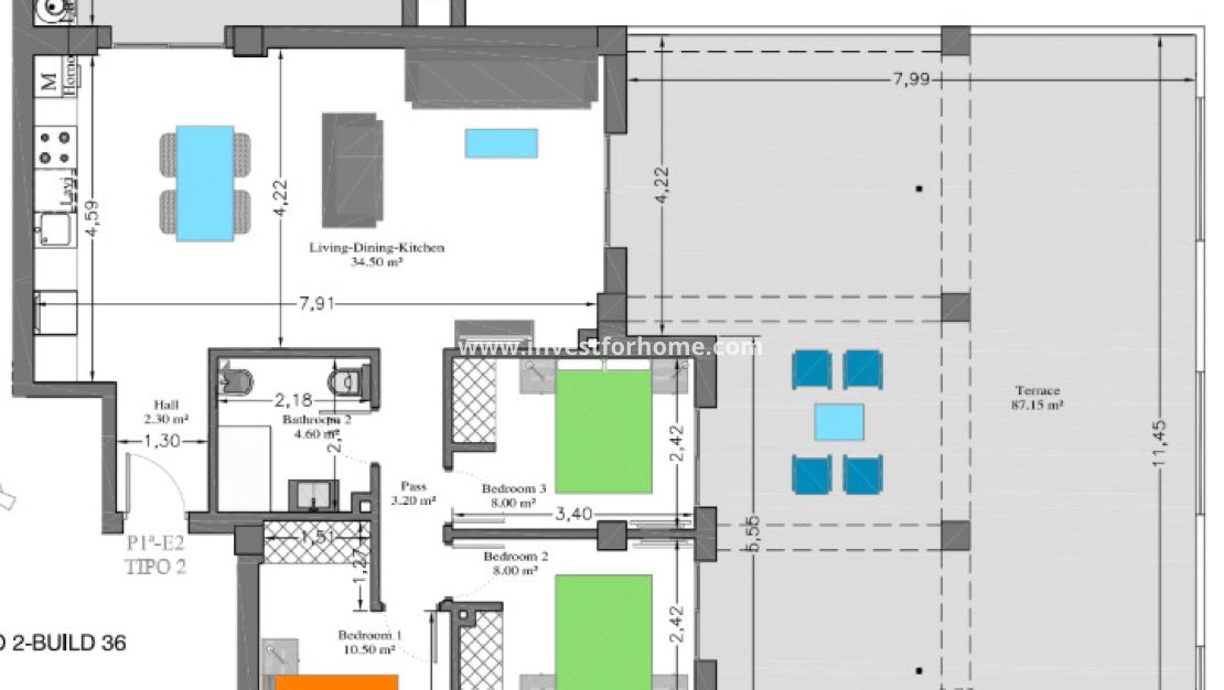 Vente - Appartement - Orihuela Costa - Las Filipinas