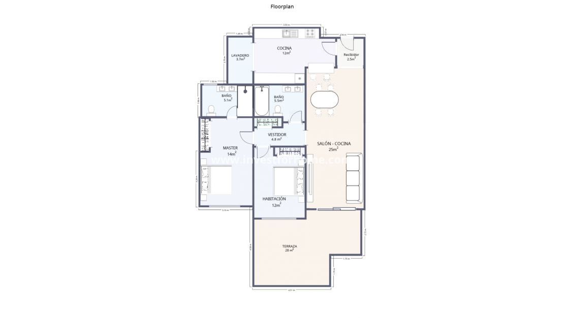 Vente - Appartement - Orihuela Costa - Lomas De Campoamor Golf