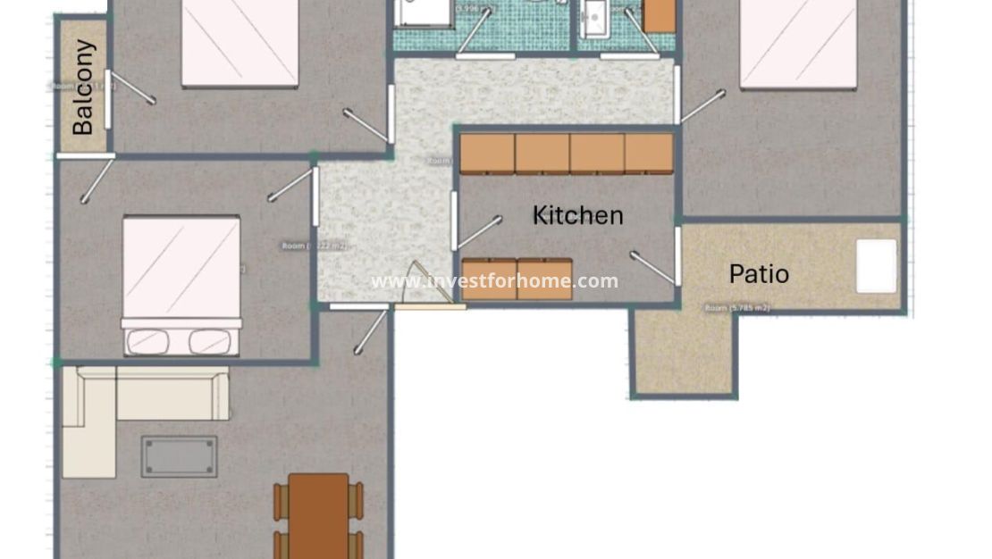 Vente - Appartement - Torrevieja - Las Piscinas Naturales