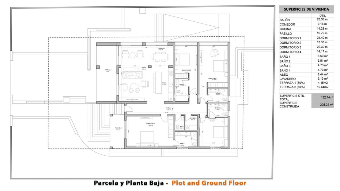 Vente - Villa - Torrevieja - Los Balcones - Los Altos Del Edén