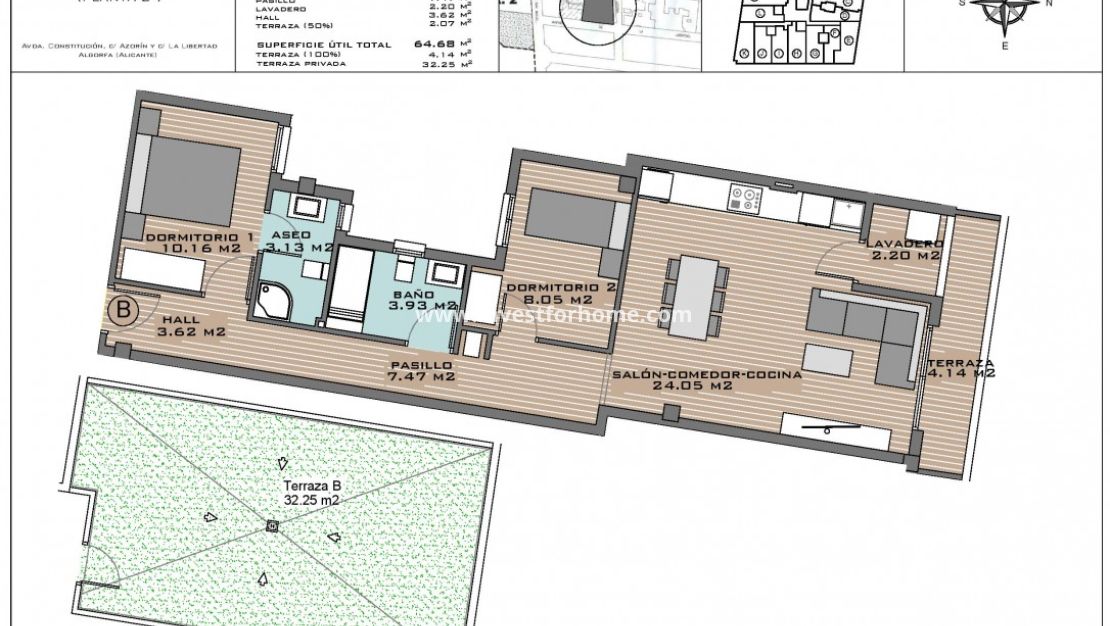 Verkoop - Appartement - Algorfa - Inland