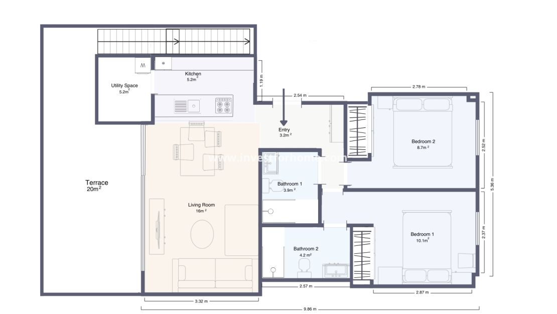 Verkoop - Appartement - Orihuela Costa - Villamartin