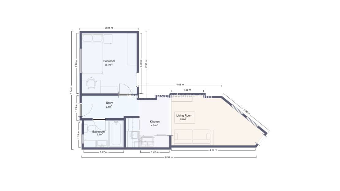 Verkoop - Appartement - Torrevieja - Centro