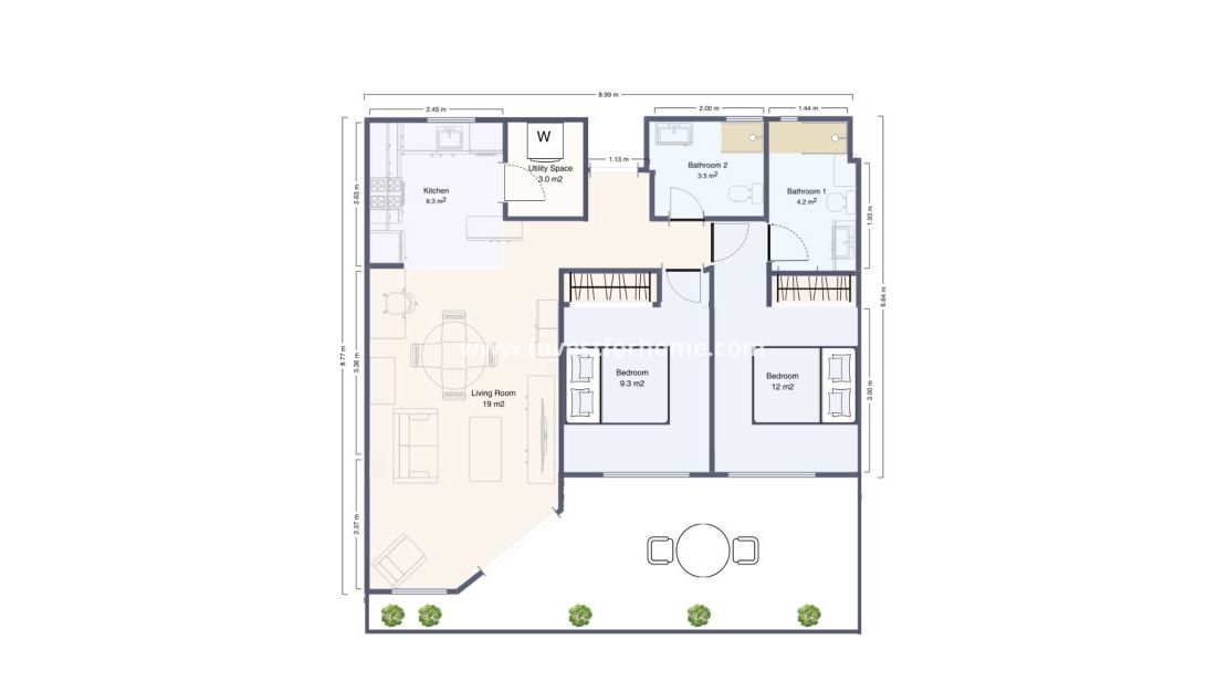 Villa Amalia, Torrevieja, La Veleta, Orihuela Costa, Alicante, Costa Blanca