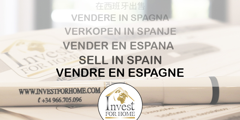 How to sell your property in Spain ?