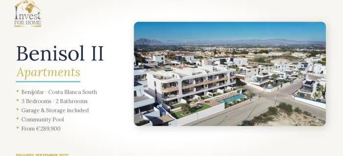 New build homes in Benijófar: 3-bedroom properties with pool, terrace and parking